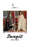 Sangit Black And White By Eba Chinon Online Readymade Suits Wholesale
